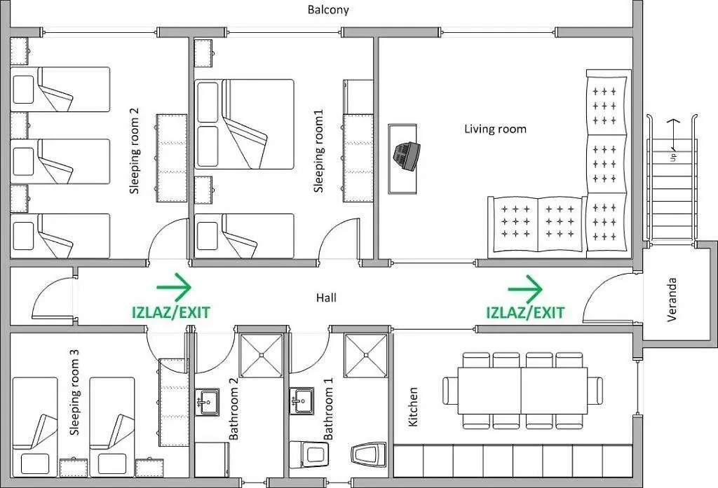 App Sandra 3 Bedrooms On 112M2 Kostrena Sodici